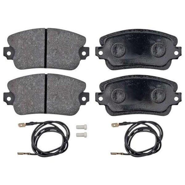 Bremsbelagsatz mit Verschleißwarnung 17 mm A.B.S. für u.a. LANCIA BETA