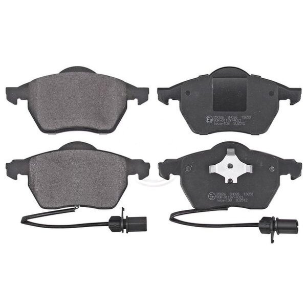 Brake pad set with integrated wear sensor 20.1 mm A.B.S. for AUDI A6 and others