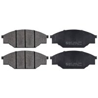 Brake pad set without wear sensor 15.6 mm A.B.S. for...