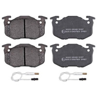 Brake pad set incl. wear warning contact 15 mm A.B.S. for...