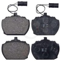 Brake pad set with wear sensor 15 mm A.B.S. for ROVER...