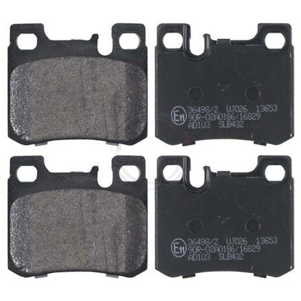 Bremsbelagsatz für Verschleißwarnanzeige 15,2 mm A.B.S. für u.a. MB 190