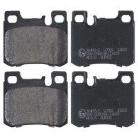 Bremsbelagsatz für Verschleißwarnanzeige 15,2...