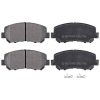 Brake pad set with wear warning 16 mm A.B.S. for e.g....