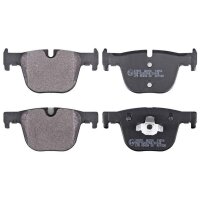Brake pad set for wear warning indicator 17.3 mm A.B.S....