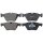 Brake pad set for wear warning indicator 20 mm A.B.S. for BMW 1 Series