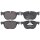 Brake pad set for wear warning indicator 19.7 mm A.B.S. for BMW X5 and others