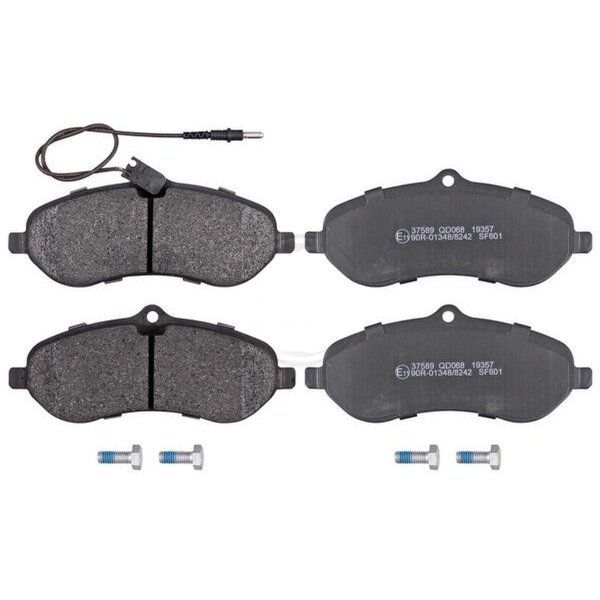Brake pad set with wear sensor 18.1 mm A.B.S. for CITROËN JUMPY and others