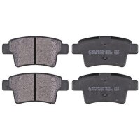 Brake pad set without wear sensor 16.5 mm A.B.S. for...