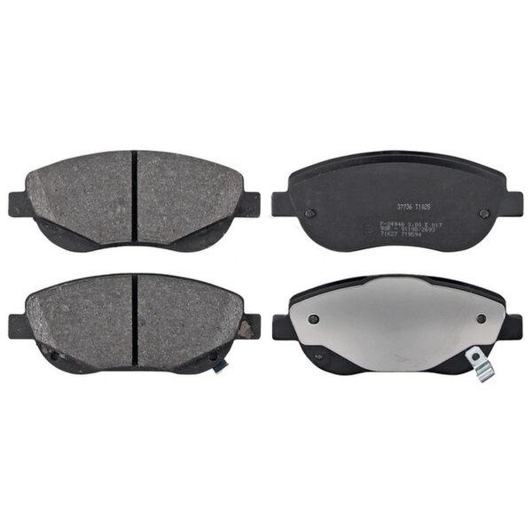 Brake pad set with wear warning 19.5 mm A.B.S. for TOYOTA VERSO and others