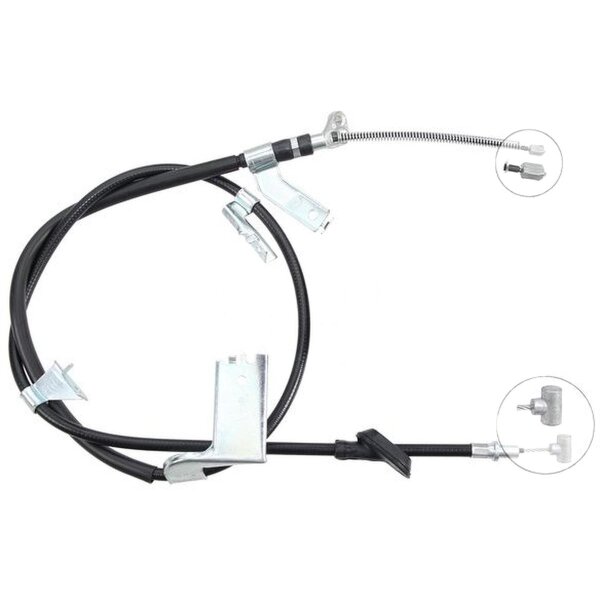 Parking brake cable 1.625 mm drum brake A.B.S. for SUZUKI SWIFT