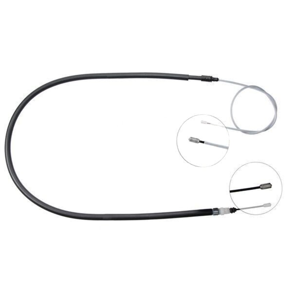 Parking brake cable 1,905 mm discs A.B.S. for PEUGEOT 207 207+ and others