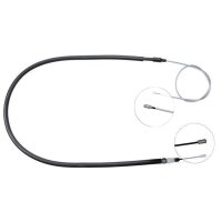 Parking brake cable 1,905 mm discs A.B.S. for PEUGEOT 207...