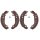 Brake shoe set rear ABS for RENAULT CLIO I