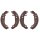 Brake shoe set for drum brake Ø 180 mm 42 mm A.B.S. for e.g. RENAULT CLIO