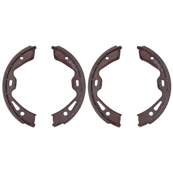 Brake shoe set parking brake Ø 180 mm 25 mm A.B.S. for PORSCHE 911 and others