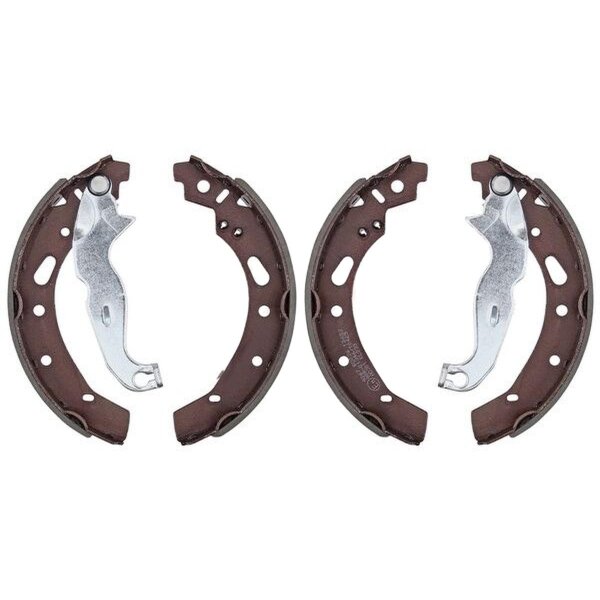 Brake shoe set for drum brake Ø 200 mm 32 mm A.B.S. for e.g. MAZDA 2