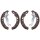 Brake shoe set for drum brake Ø 200 mm 32 mm A.B.S. for e.g. MAZDA 2