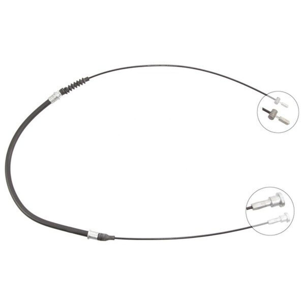 Seilzug Feststellbremse 1.648 mm Trommelbremse A.B.S. für u.a. HYUNDAI i20