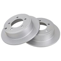 2 brake discs full Ø 262 mm 10 mm A.B.S. for DODGE...