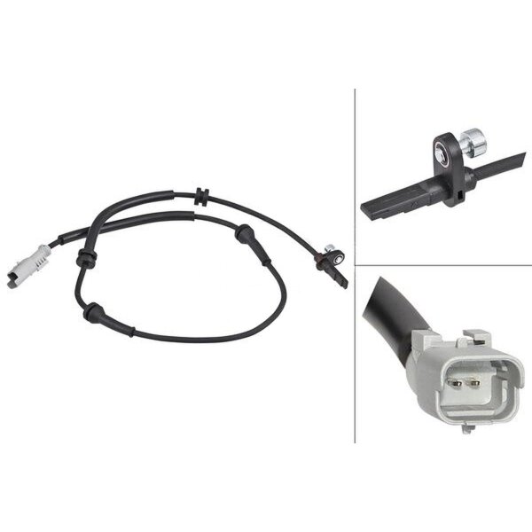 Wheel speed sensor active sensor 830 mm cable A.B.S. for CITROËN JUMPY