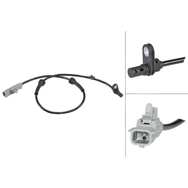 Sensor Raddrehzahl hinten links A.B.S. für RENAULT KADJAR