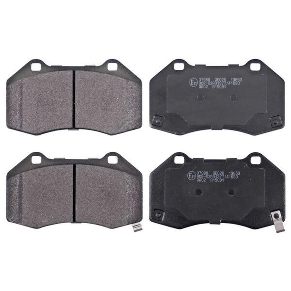 Brake pad set with wear warning 15.3 mm A.B.S. for e.g. MAZDA MX-5