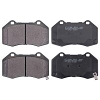 Brake pad set with wear warning 15.3 mm A.B.S. for e.g....