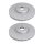 2 brake discs perforated ventilated Ø 395 mm 36 mm A.B.S. for BMW 5 series