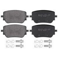 Brake pad set without wear warning 17.2 mm A.B.S. for...