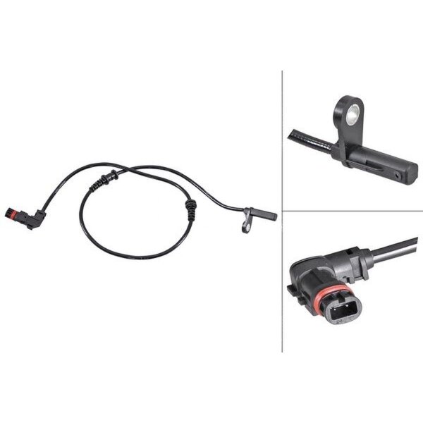 Sensor Raddrehzahl aktiver Sensor 720 mm Kabel A.B.S. für u.a. MB C-KLASSE