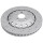2 brake discs two-piece brake discs Ø 370 mm 34 mm A.B.S. for e.g. AUDI A3