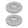 2 brake discs ventilated Ø 395 mm 36 mm A.B.S. for BMW X5 and others