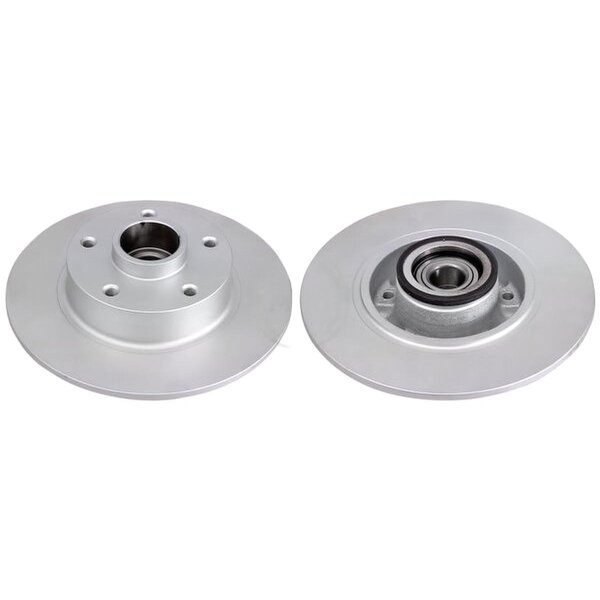 2 brake discs full Ø 260 mm 8 mm A.B.S. for RENAULT MEGANE and others