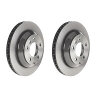 2 brake discs ventilated Ø 330 mm 28 mm BREMBO for...