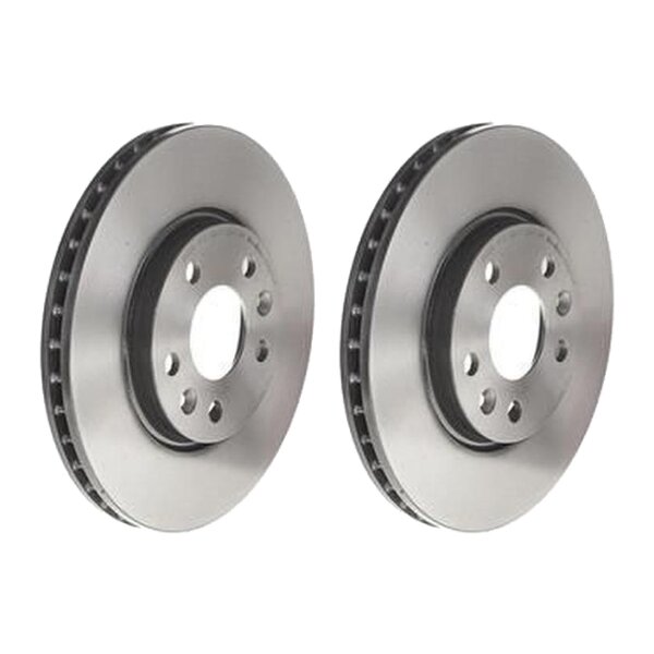2 brake discs ventilated Ø 296 mm 26 mm BREMBO for RENAULT MEGANE and others