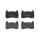 Brake pad set disc brake 16 mm BREMBO for TESLA MODEL and others