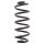 Suspension Spring front axle coil spring Ø 133 mm KYB for e.g. AUDI A6