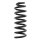 Suspension Spring rear axle coil spring KYB IAM-Expertise for AUDI Q7