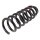 Suspension Spring rear axle coil spring KYB IAM-Expertise for AUDI Q7