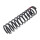 Suspension Spring rear axle coil spring Ø 100 mm KYB for e.g. AUDI 80