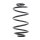 Suspension Spring rear coil spring Ø 147 mm KYB for e.g. OPEL ASTRA