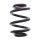 Suspension Spring rear coil spring Ø 153 mm KYB for e.g. VW TRANSPORTER