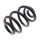 Suspension Spring rear coil spring Ø 153 mm KYB for e.g. VW TRANSPORTER