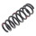 Suspension Spring rear axle coil spring Ø 109 mm KYB for TOYOTA AVENSIS
