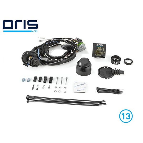 Electrical kit trailer coupling 13-pin ACPS-ORIS for AUDI A4 B7