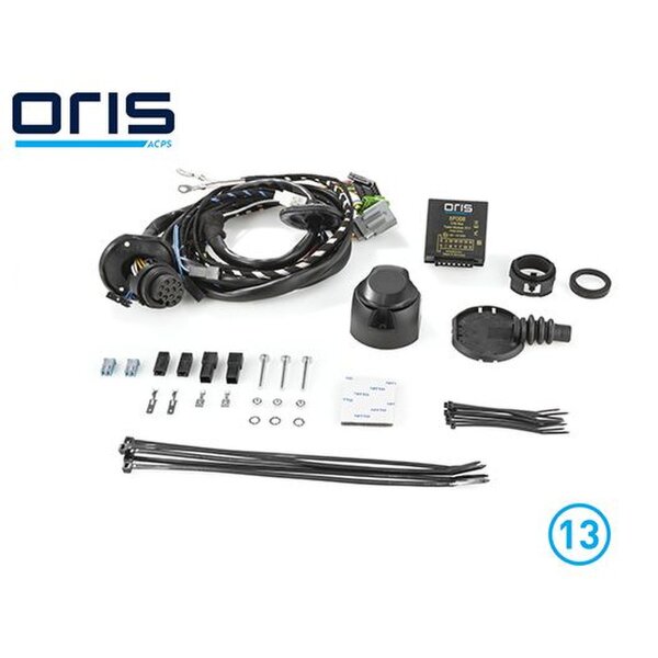 Electrical kit trailer coupling 13-pin ACPS-ORIS for CITROEN JUMPY III