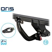 Anhängerkupplung KIT horiz abnehmbar 13pol E-Satz...