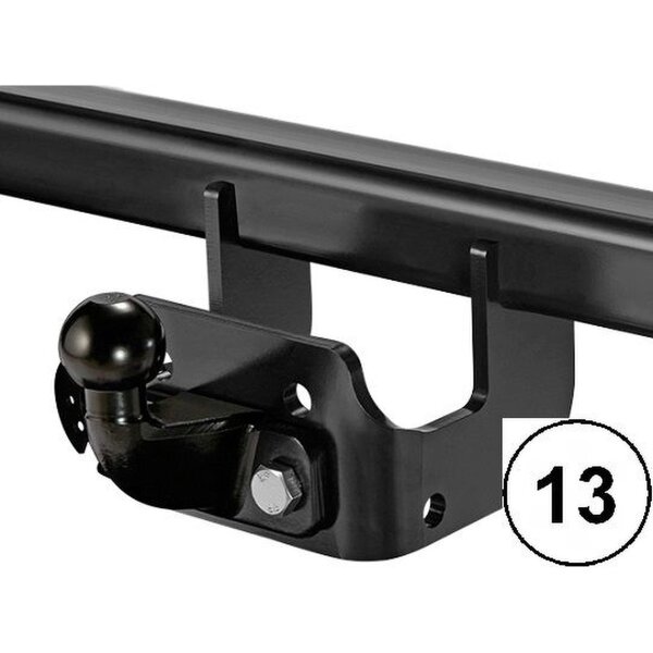 Retrofit kit towbar 3,500 kg 13-pin ACPS suitable for FORD TRANSIT