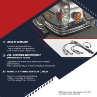 Zündleitungssatz Kupferzündleitung Kabel Ø 7 mm BBT für u.a. OPEL ADMIRAL